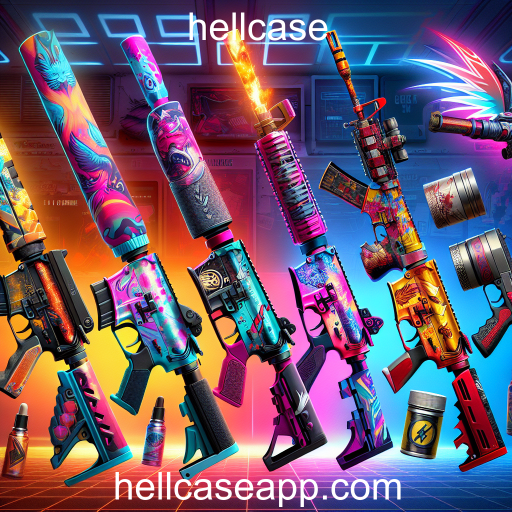O Fascínio das Skins de Armas em Hellcase: Estética e Investimento no Mundo dos Jogos